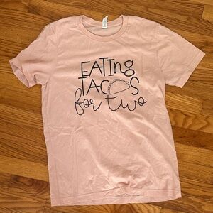Maternity Graphic Tee - Eating Tacos for Two! 🌮👶🏼